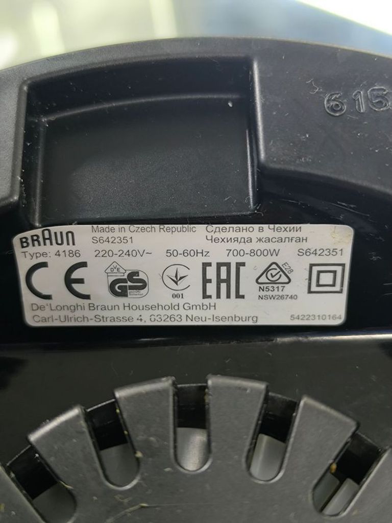 Braun jb 3060 Код:01-200811616. Изображение 8