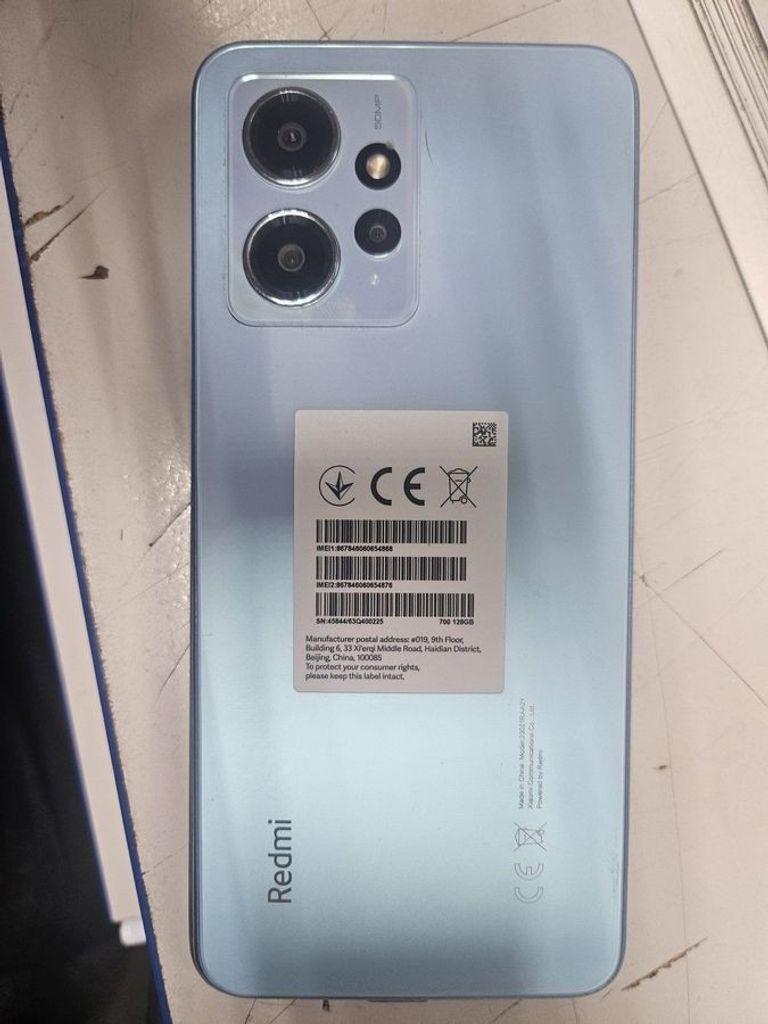 Оголошення Xiaomi redmi note 12 4/128gb Б/У