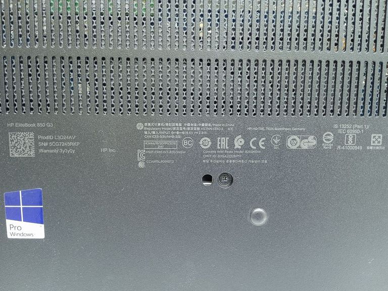 Дешево Hp 15/core i5 6300u ddr3/8gb ddr3/hdd *відсутній/ssd 128 gb/*інтегрована з ломбарду