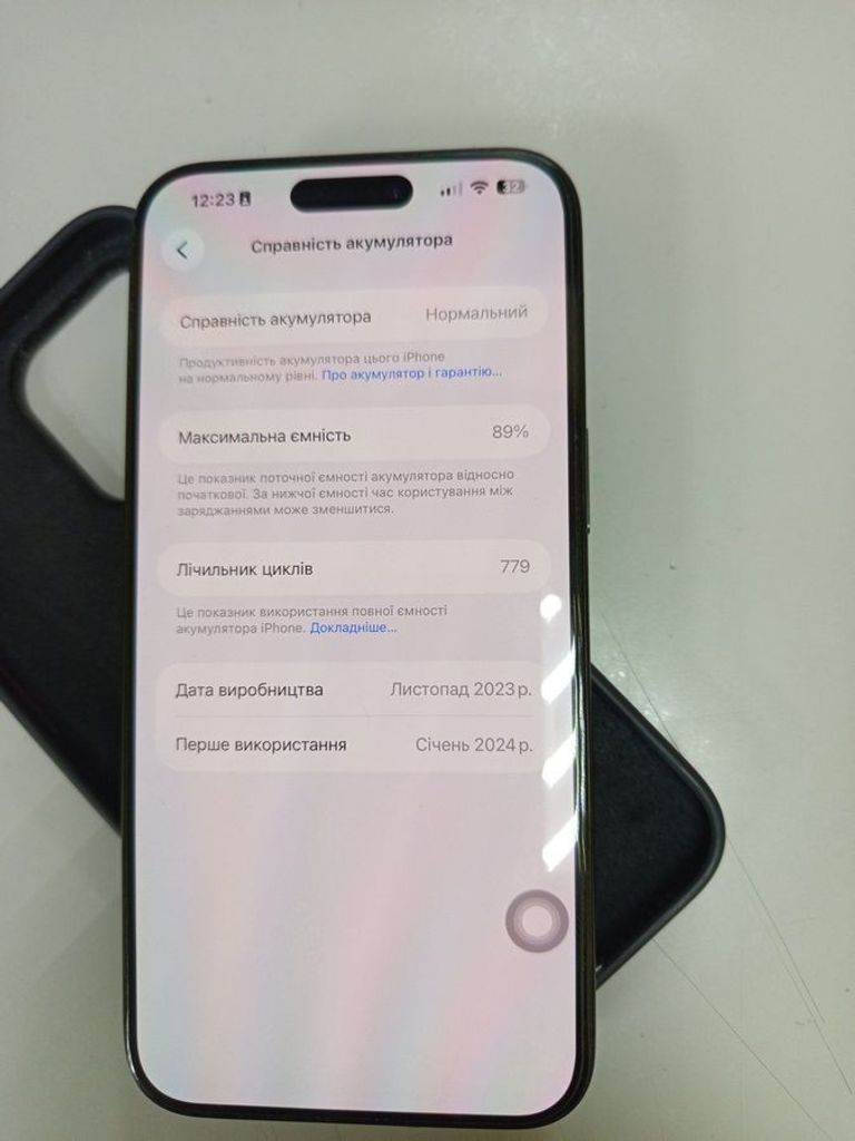 Оголошення Apple iphone 15 pro max 256gb Б/У