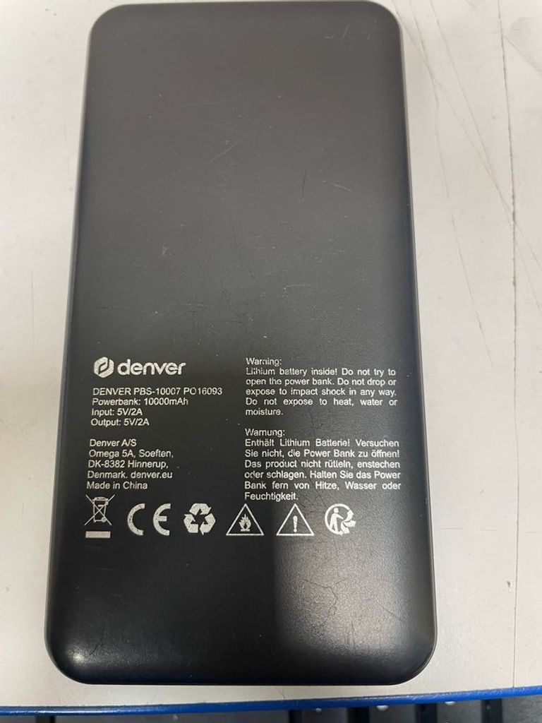 Объявление Denver pbs-10007 10000mah Б/У