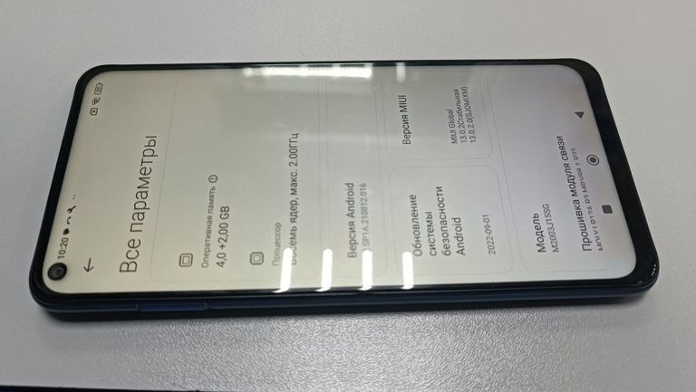 Оголошення Xiaomi Redmi Note 9 4/128GB Blue (no NFC) Б/У