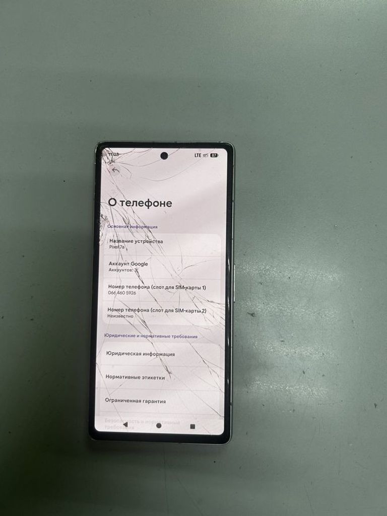 Дешево Google pixel 7a 8/128gb з ломбарду