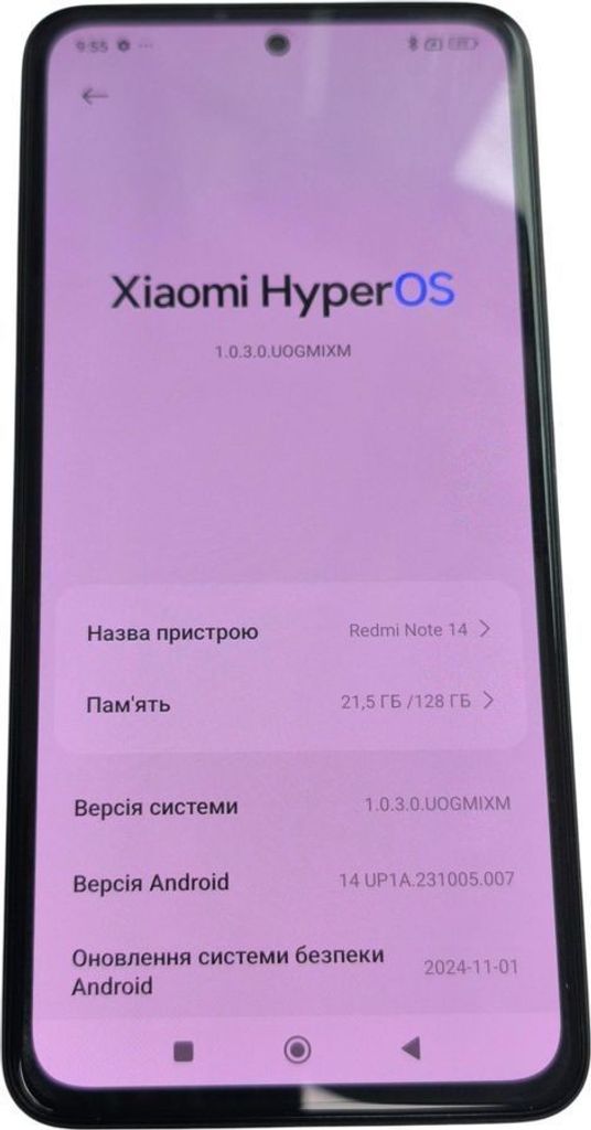 Xiaomi redmi note 14 5g 6/128gb Код:01-200919480. Зображення 5