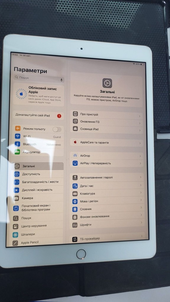 Apple ipad 10.2" 128gb wi-fi a2197 2019 Код:01-200933422. Зображення 9