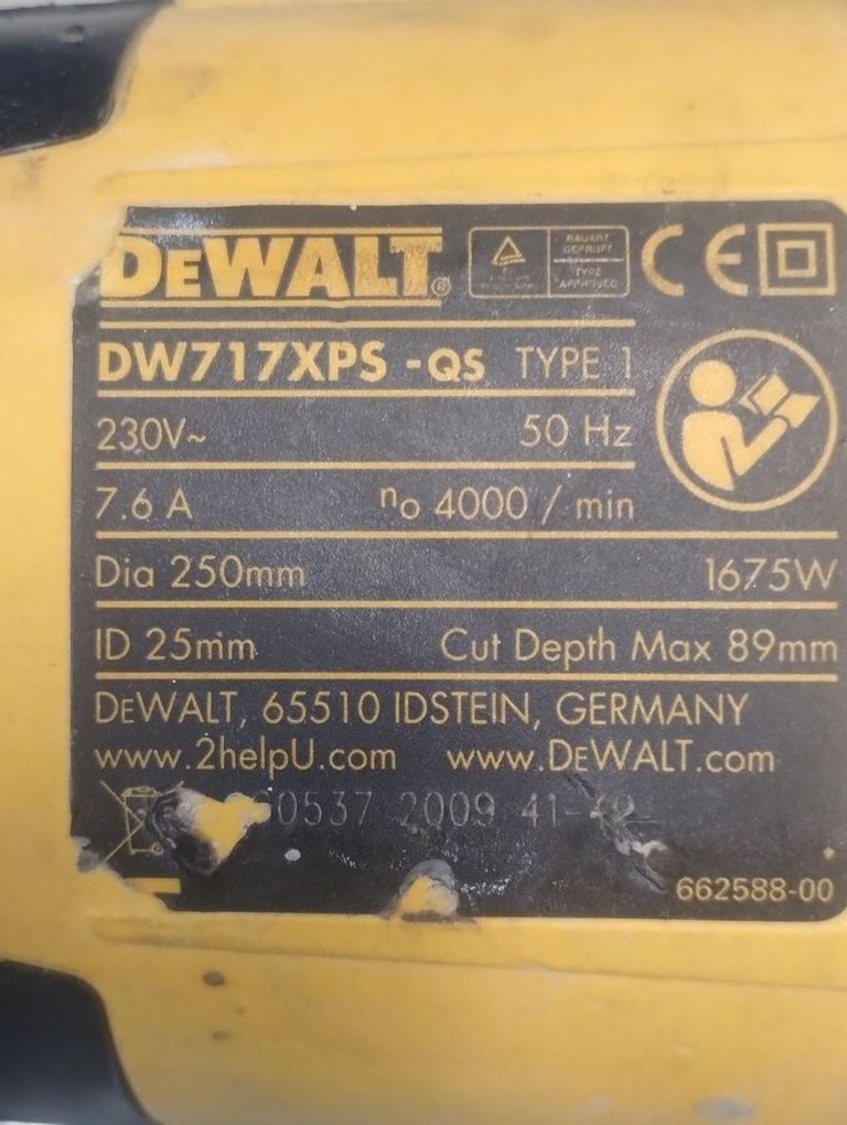 Купить Dewalt DW717XPS Б/У