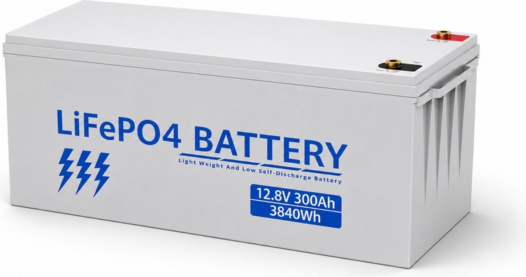 Купити BATTERY liFePo 12.8V 300Ah 3840Wh Б/У