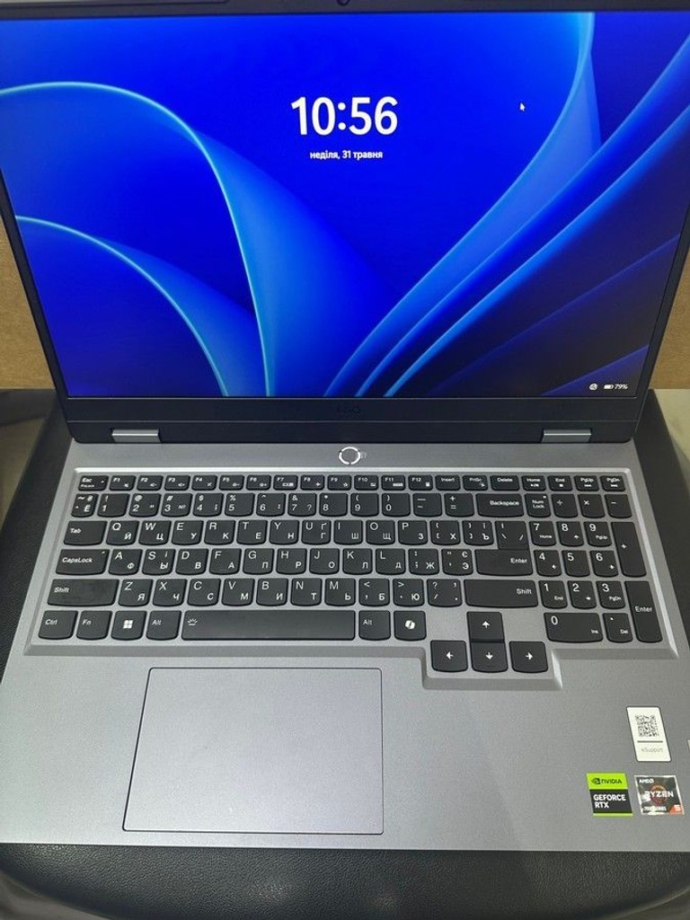 Дешиво Lenovo 15/ryzen 5 7235hs ddr5/16gb ddr5/hdd *відсутній/ssd 512 gb/geforce rtx3050 6gb с ломбарда