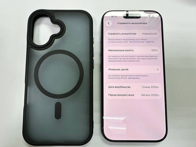 Оголошення Apple iPhone 17 256GB Black (MG6J4) Б/У
