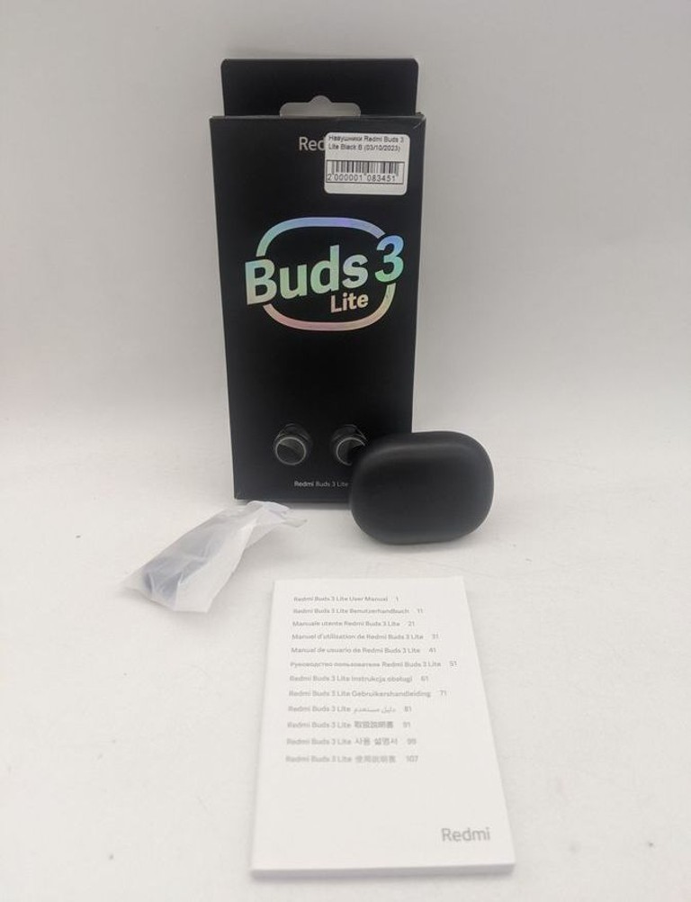 Купити Redmi buds 3 lite black Б/У