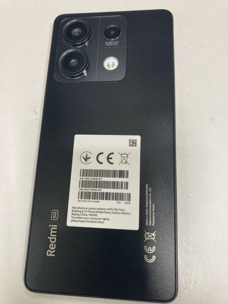 Дешево Xiaomi redmi note 13 5g 6/128gb з ломбарду