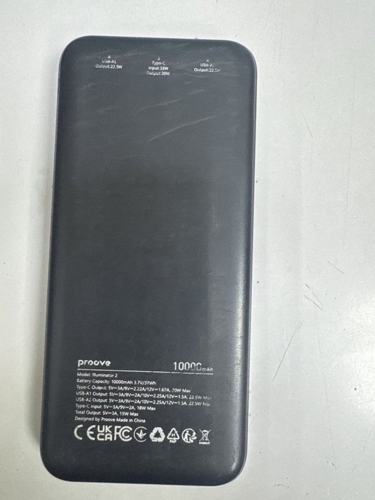 Объявление Proove illuminator 2 22.5w 10000mah Б/У