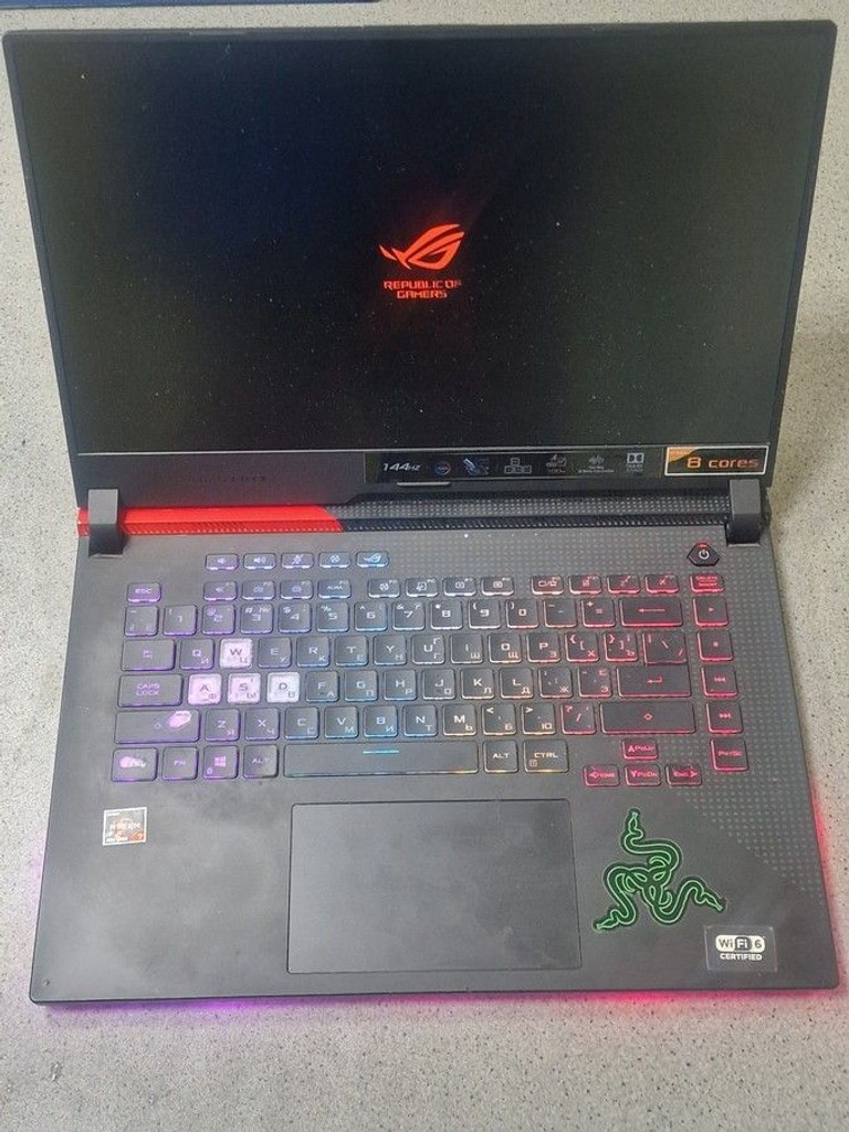 Купити Asus 15/ryzen 7 4800h ddr4/16gb ddr4/ssd 512 gb/geforce rtx3050ti 4gb Б/У