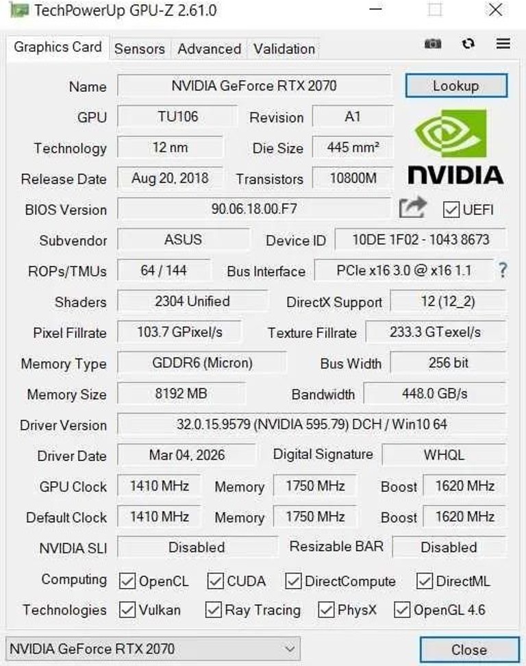 RTX 2070 Turbo Код:null. Зображення 4