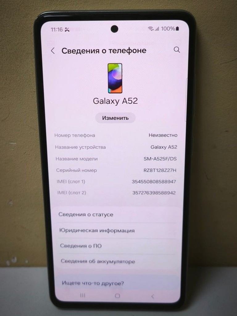Samsung galaxy a52 sm-a525f 8/256gb Код:01-201064847. Зображення 5