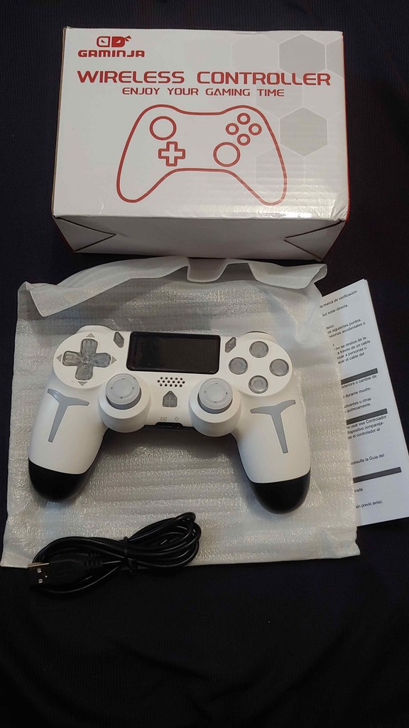 Дешево Джойстик Dualshock 4 Ps3 Ps4 ПК Android Gaminja P412 Подсветка геймпад новый з ломбарду