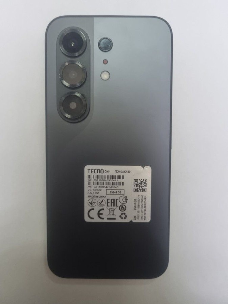 Распродажа Tecno Camon 50 8/256GB Nebula Titanium (4894947116179), продавец Техноскарб