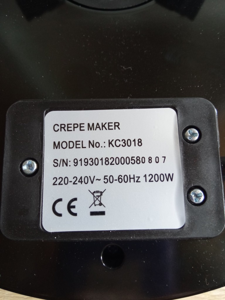 DSP CREPE MAKER KC-3018 Код:null. Зображення 5
