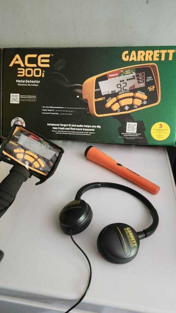 Купить Garrett ace 300i + Garrett PRO-POINTER AT Б/У