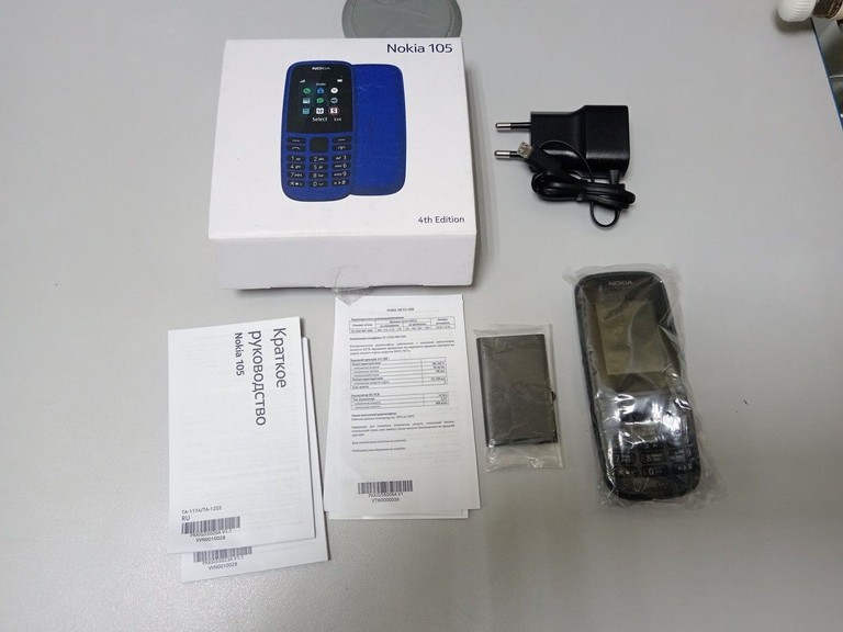 Nokia 105 single sim 2019 Код:01-201147443. Изображение 5