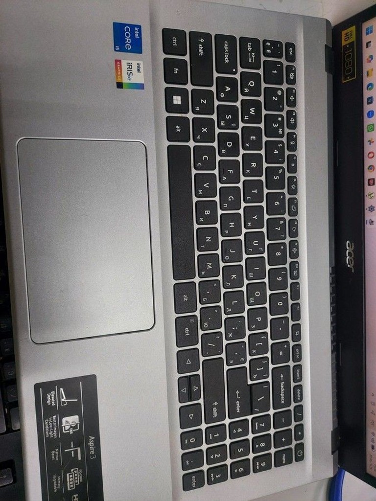 Acer 15/core i5-1235u ddr5/16gb ddr5/ssd 512 gb/*інтегрована Код:01-201177567. Изображение 7