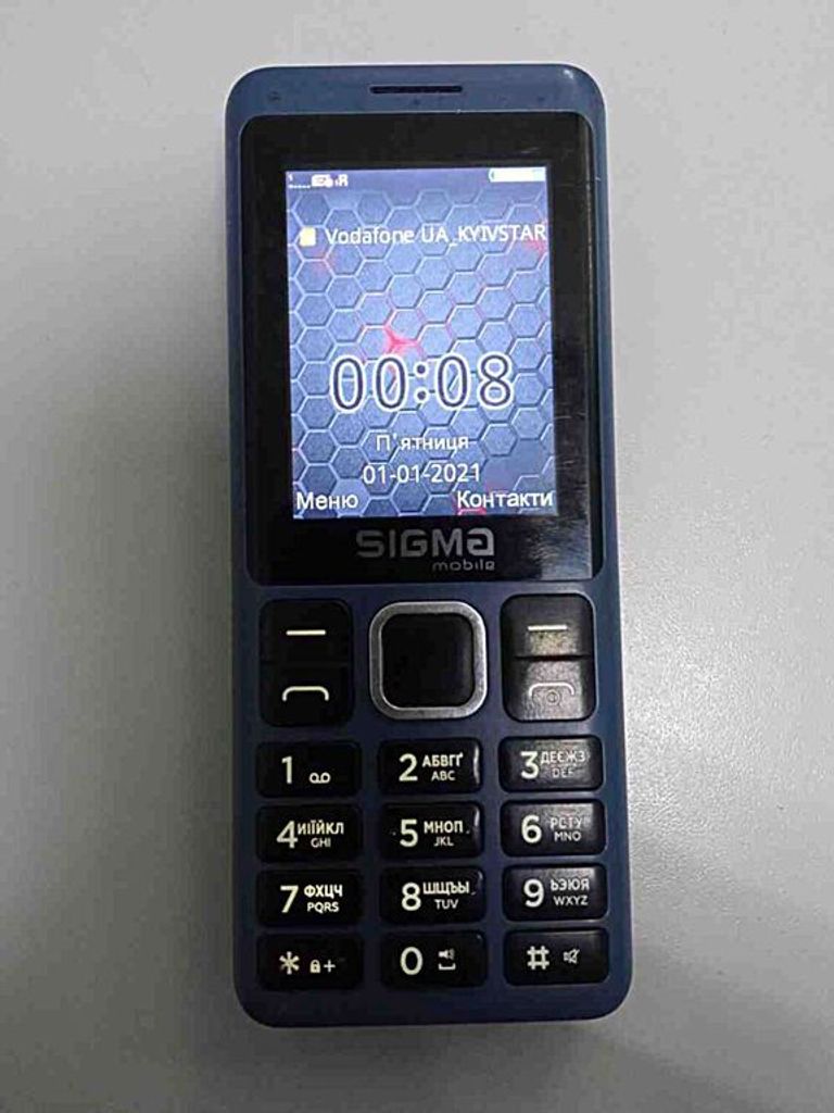 Оголошення Sigma mobile X-style 25 TONE Black Б/У