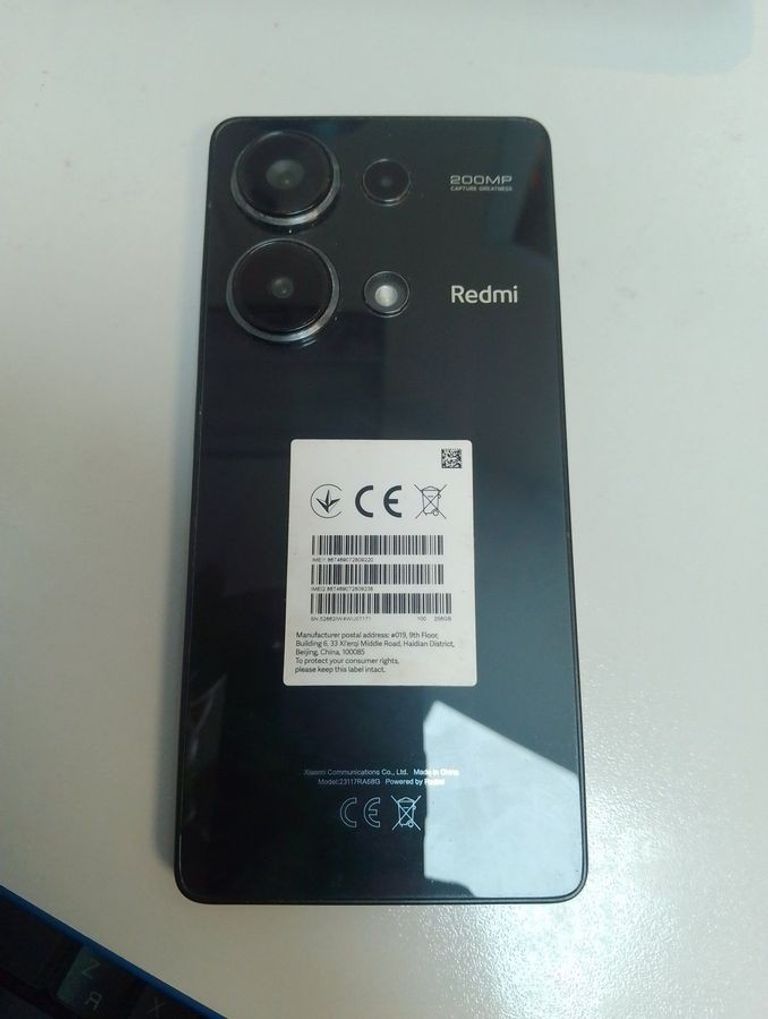 Объявление Hotwav Note 13 Pro 8/256GB Black Б/У