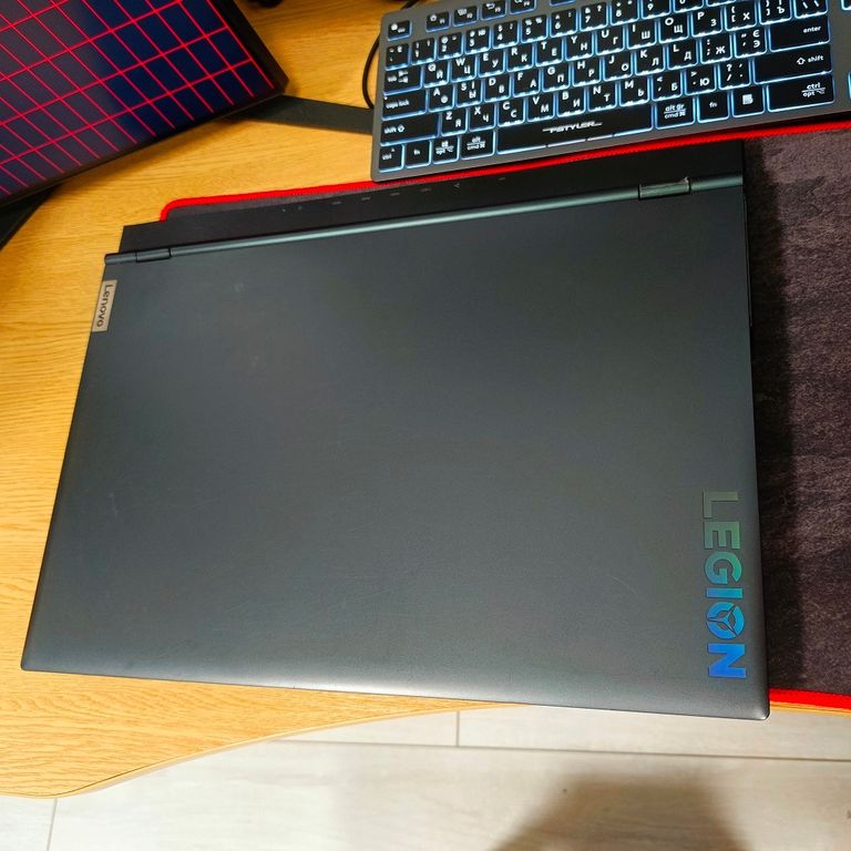 Оголошення Ігровий ноутбук Lenovo Legion 5 17IMH05 17.3 144гц i7-10750H GTX1650Ti Б/У