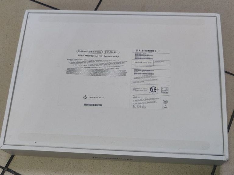 Apple macbook air 13.6'' a3113/m3/ram16gb/ssd256gb/gpu 8 core Код:01-200749827. Изображение 16