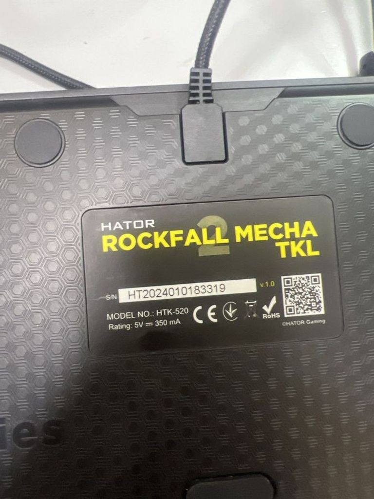 Оголошення Hator rockfall 2 mecha tkl htk-521 Б/У