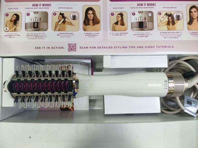 Купити Shark smoothstyle hot brush&smoothing comb ht202eu Б/У