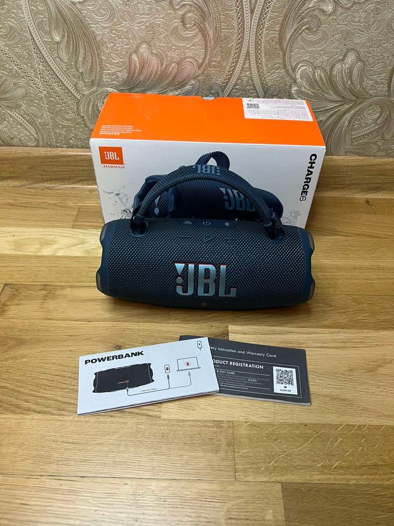 Купити Jbl Charge 6 Blue (JBLCHARGE6BLU) Б/У
