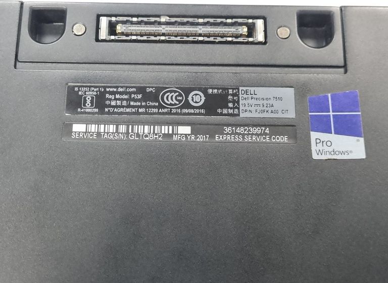 Dell 15.6/core i7-6920hq/ram32gb/ssd1000gb/radeon r9 m375x Код:01-200807628. Изображение 9