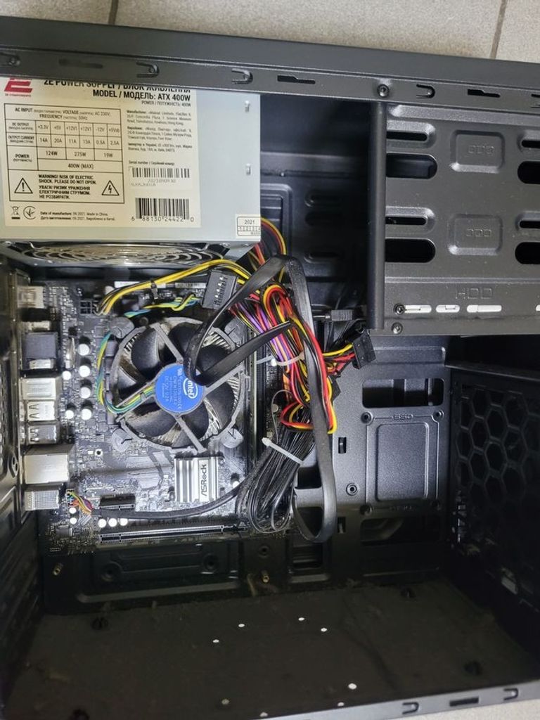 Пк intel core i5-10400/ram 16 gb/hdd відсутній/ssd 120 gb/інтегрована Код:01-200609194. Изображение 5