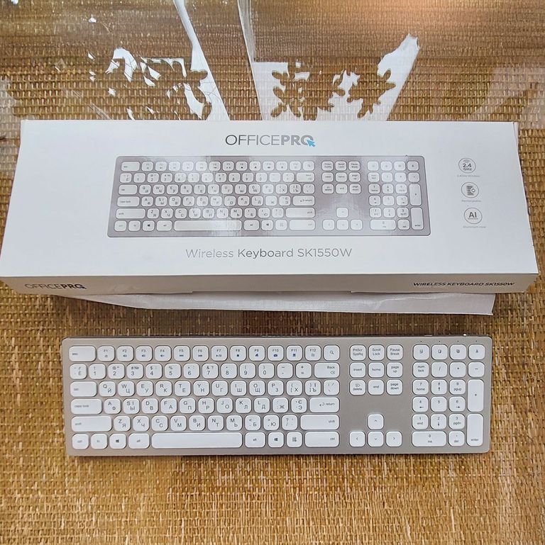 Купить Officepro SK1550 White Б/У