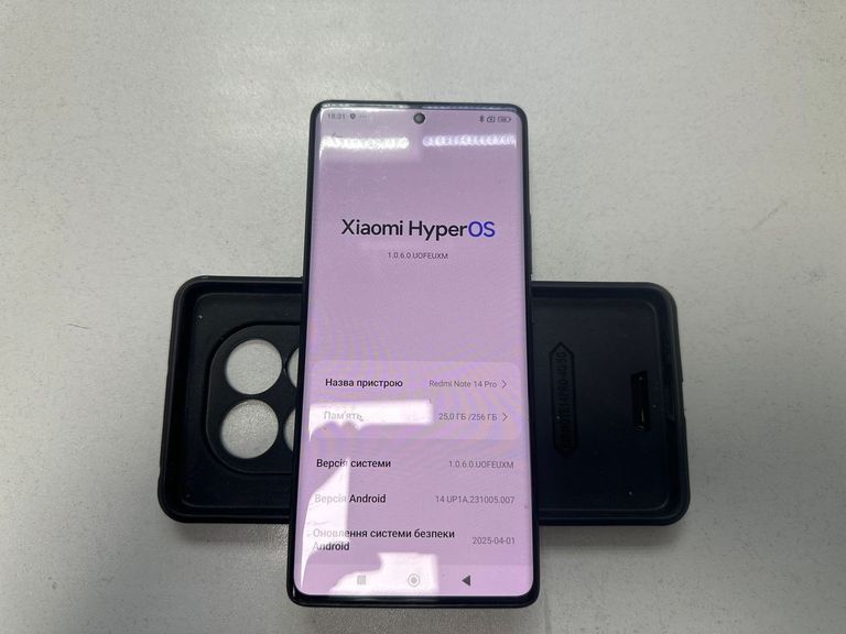 Объявление Xiaomi redmi note 14 pro 8/256gb Б/У