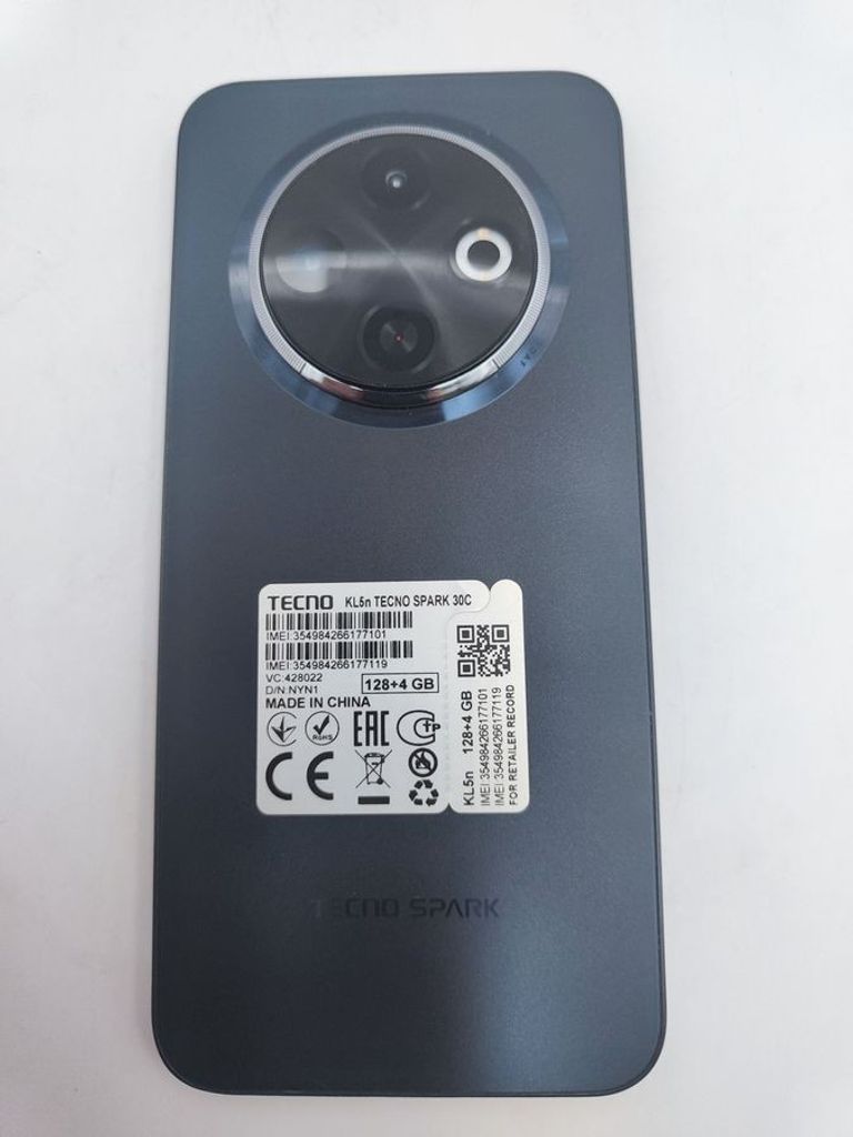 Tecno spark 30c kl5n 4/128gb Код:01-200861641. Зображення 8