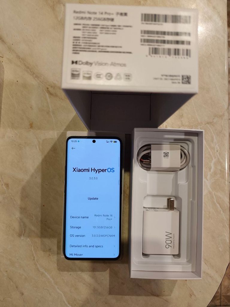 Купить Xiaomi Redmi Note 14 Pro+ 5G 12/256GB Midnight Black Б/У