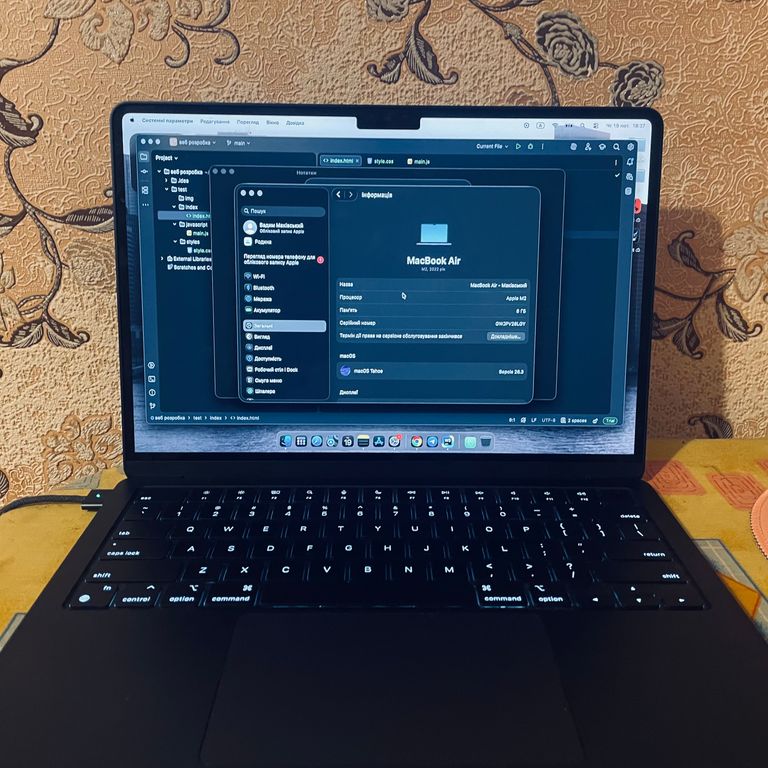 Объявление Apple MacBook Air 13,6" 2025 Midnight (MW133) Б/У