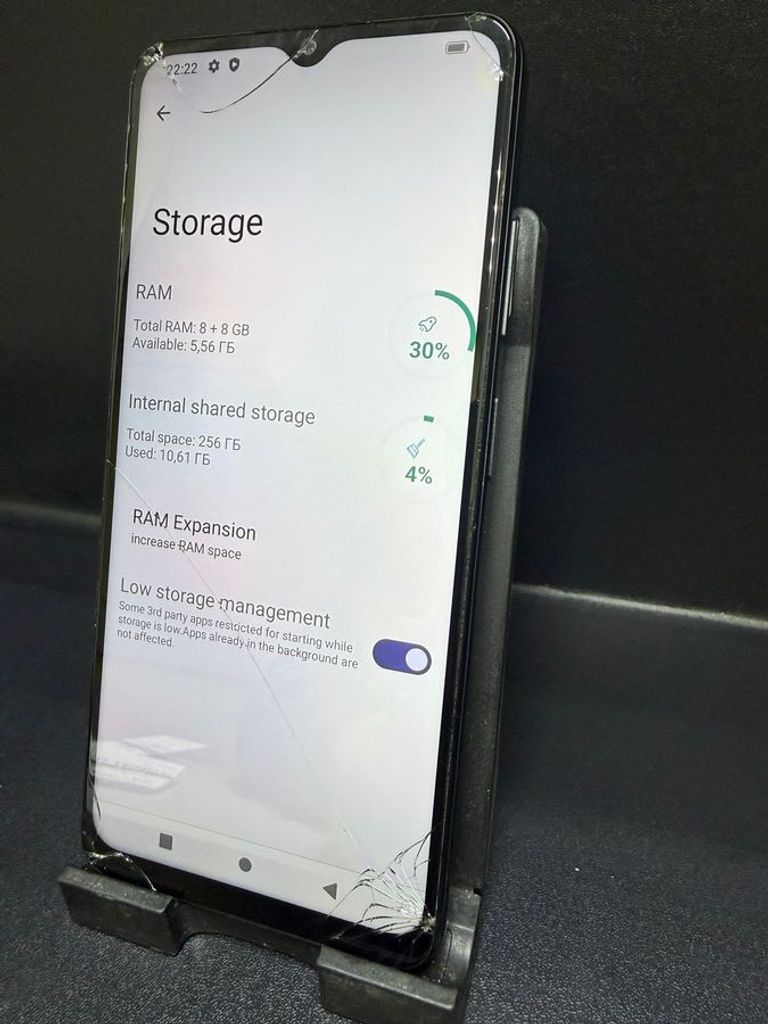 Объявление Freeyond M5A 8/256GB Blue Б/У