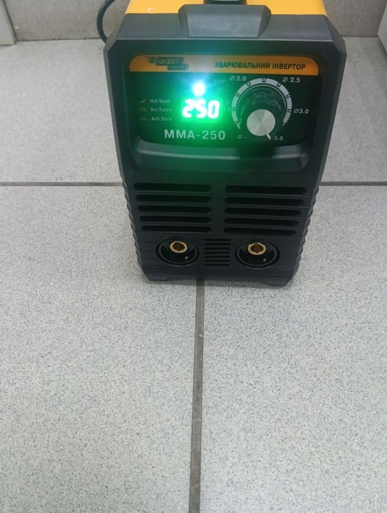 Оголошення Kaiser welding MMA-250 Home Line Б/У