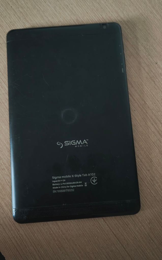 Sigma mobile x-style tab a102 16gb 3g Код:null. Зображення 4