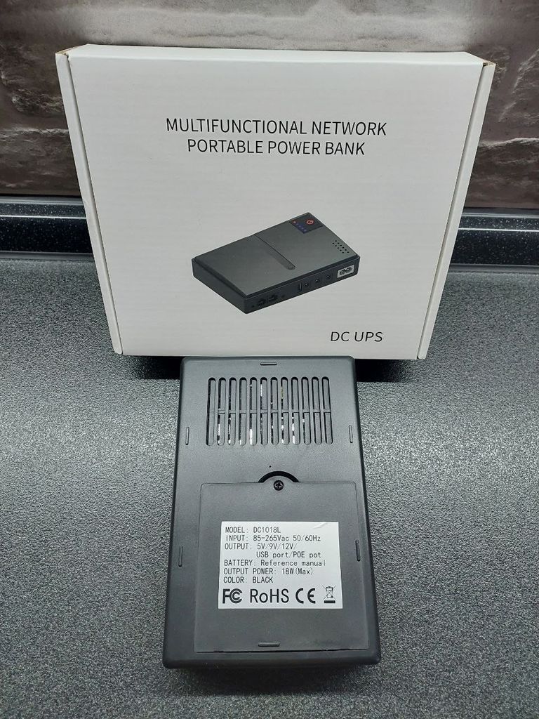 DC UPS 14000mAh для роутера WiFi ONU  Код:null. Изображение 5
