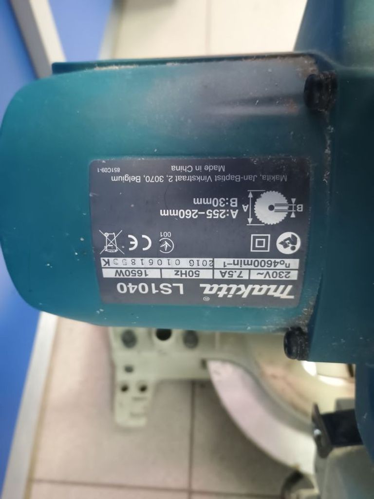 Makita LS1040 Код:01-200915565. Изображение 6