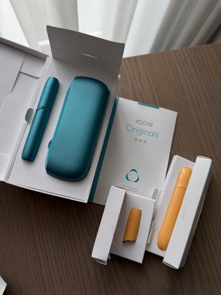 Купити IQOS ORIGINALS DUO, бірюзовий (DK002958.00) Б/У