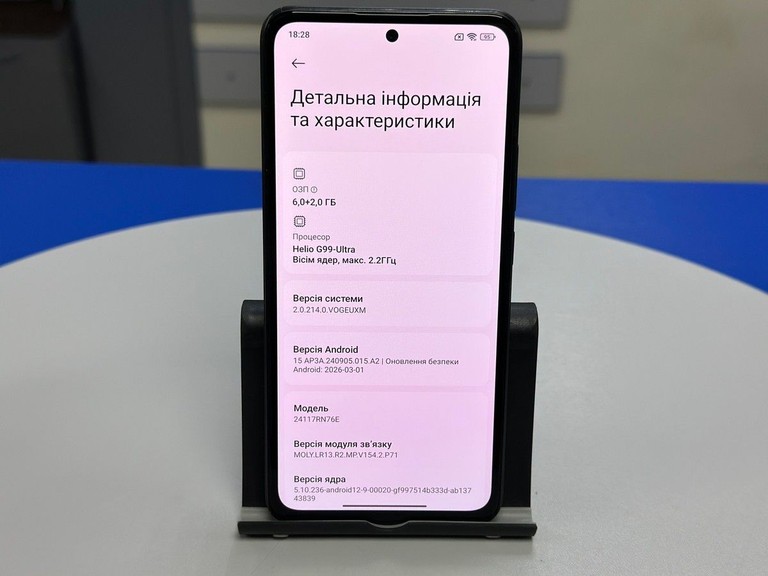 Xiaomi redmi note 14 6/128gb Код:01-200955830. Зображення 6