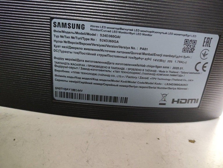 Объявление Samsung s24d360gai Б/У