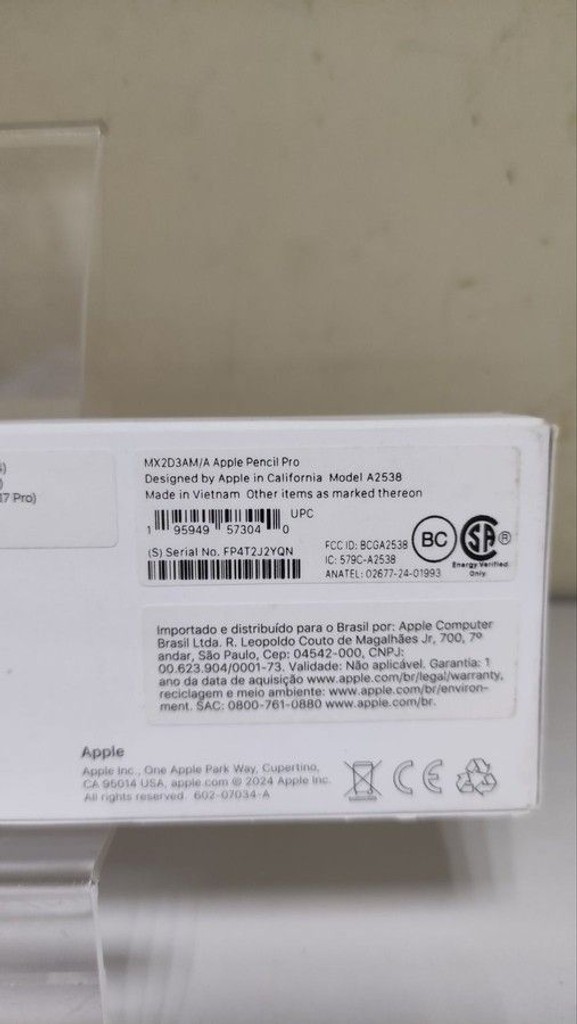 Apple pencil pro Код:01-200963607. Изображение 6
