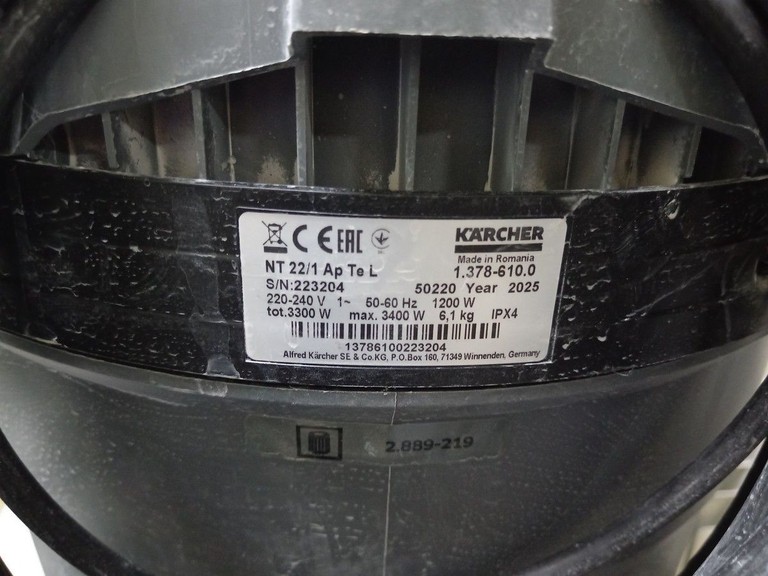 Объявление Karcher nt 22/1 ap te l Б/У