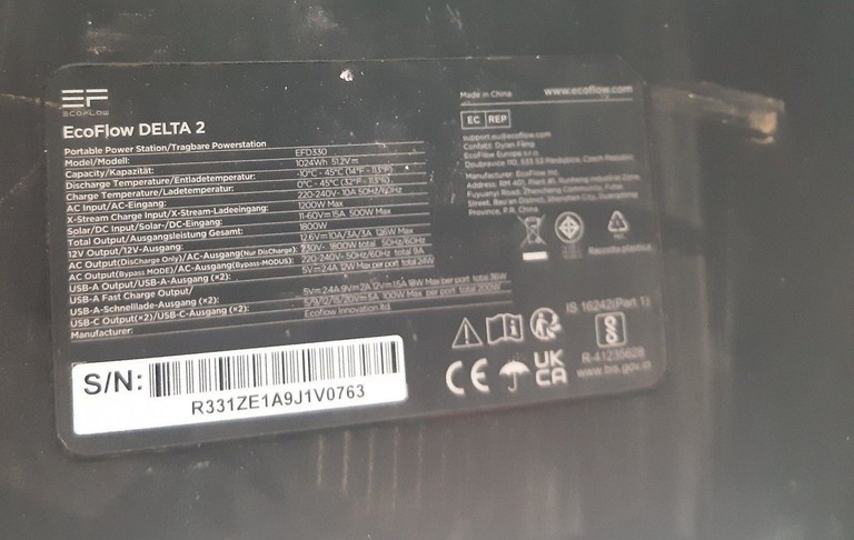 Ecoflow delta 2 Код:01-200983805. Изображение 12